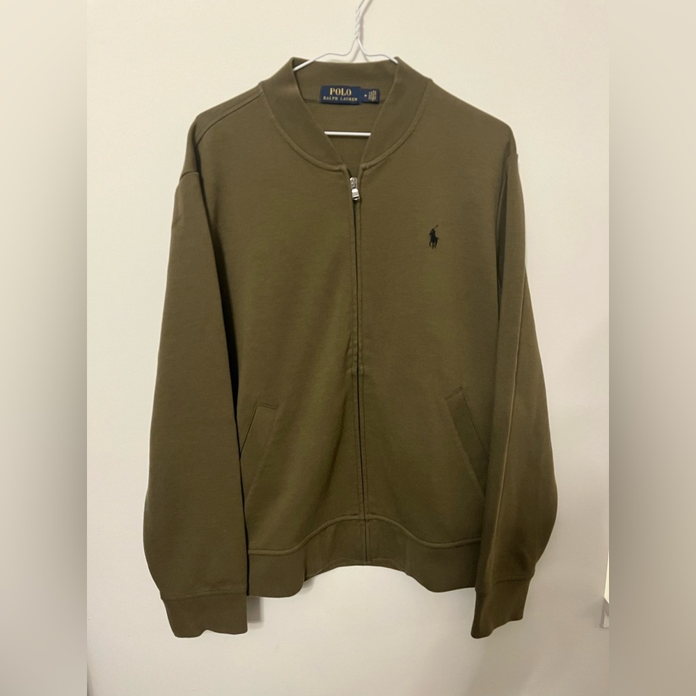 Polo Ralph Lauren Army Green Zip-Up Jacket